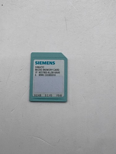 Siemens simatic mmc 512kb - siemens,