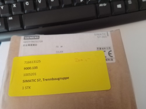 Siemens trennbaugruppe 6es7 - siemens,