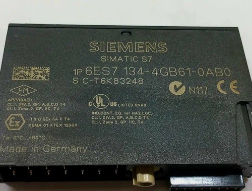 Siemens 6es7 134 - 6es7, 134-4gb61-0ab0